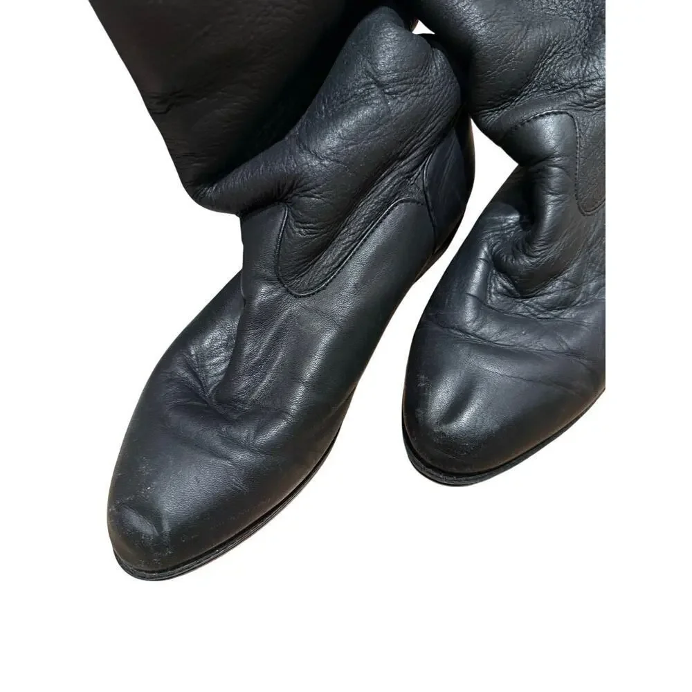 Terra Australia Shearling black boots 7.5